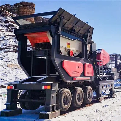 Basalt Tire Mobile Crusher